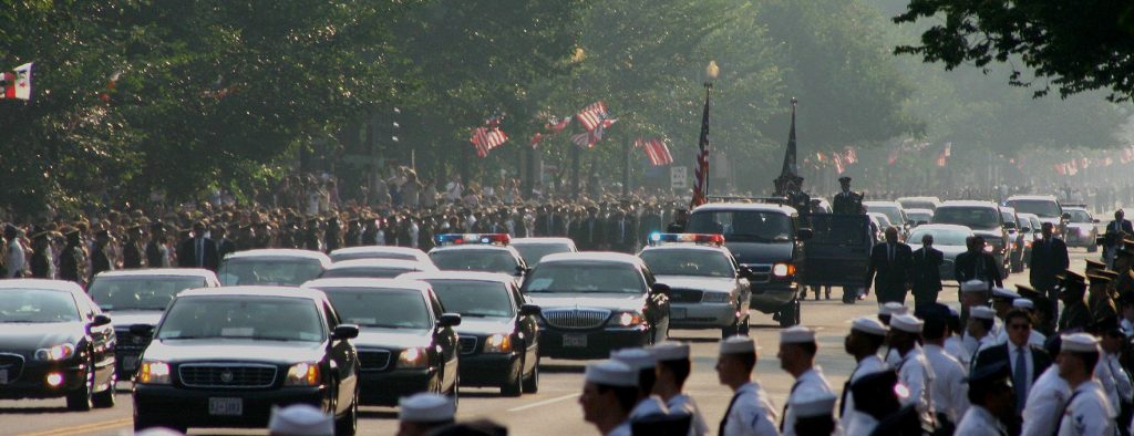 cortejo fúnebre presidente